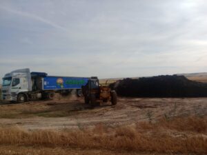 Abono orgánico compostado Abono orgánico y paja en Salamanca